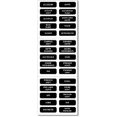 Blue Sea 8030 DC Panel Basic 30 Label Set 8030