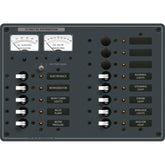 Blue Sea 8068 DC 13 Position Toggle Branch Circuit Breaker Panel  White Switches 8068