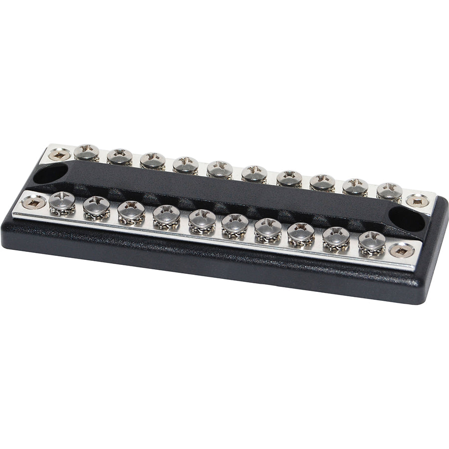 Blue Sea 2702 DualBus 100AMP Common BusBar 10 x 832 Screw Terminal 2702