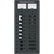 Blue Sea 8074 AC Main 8 Positions Toggle Circuit Breaker Panel  White Switches 8074