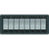 Blue Sea 8261 Waterproof Panel 8 Position  Slate Grey 8261
