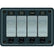 Blue Sea 8262 Waterproof Panel 4 Position  Slate Grey 8262