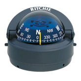 Ritchie S53G Explorer Compass  Surface Mount  Gray S53G
