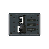 Blue Sea 8032 AC Toggle Source Selector 120V AC  30AMP  White Switches 8032
