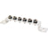 Blue Sea 2306 MiniBus 100AMP Common BusBar Grounding BusBar 6 x 832 Screw Terminal 2306