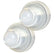 Blue Sea 4135 Push Button Reset Only Circuit Breaker Boot  Clear 2Pack 4135