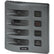 Blue Sea 4304 WeatherDeck Water Resistant Fuse Panel  4 Position  Grey 4304