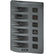 Blue Sea 4306 WeatherDeck Water Resistant Fuse Panel  6 Position  Grey 4306