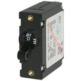 Blue Sea 7220 AC  DC Single Pole Magnetic World Circuit Breaker    30 Amp 7220