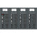 Blue Sea 8095 AC Main 8 Positions  DC Main 29 Positions Toggle Circuit Breaker Panel   White Switches 8095