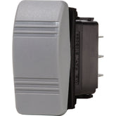 Blue Sea 8222 Water Resistant Contura III Switch  ONOFFON  Grey 8222