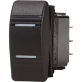 Blue Sea 8283 Water Resistant Contura III Switch  ONOFFON  Black 8283