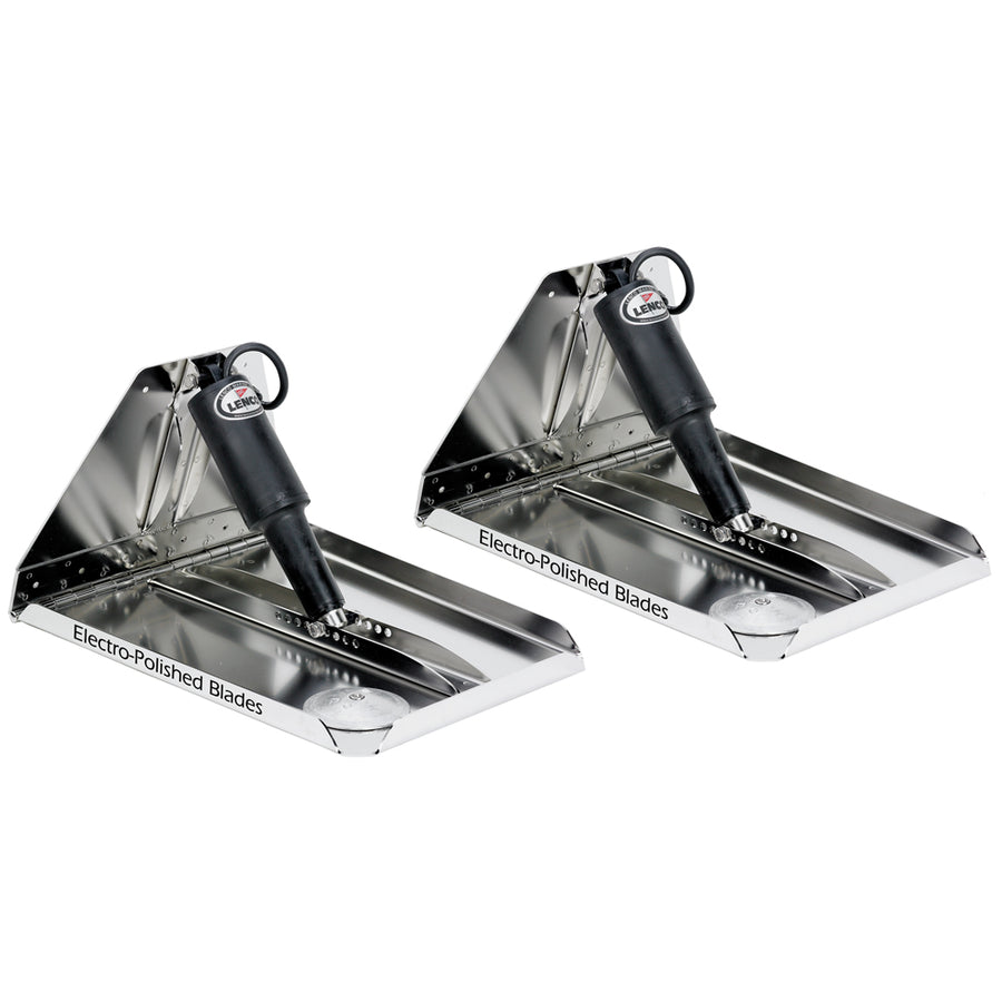 Lenco 18 x 14 Heavy Duty Performance Trim Tab Kit wo     Switch Kit 12V 15044101