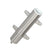 Lees Stainless Steel Heavy Duty Bulkhead Mount wSwivel Base  225 OD X 105 Tube RH570