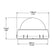 Ritchie XP98W XPort Tactician Compass  Surface Mount  White XP98W