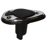 Perko Threaded Collar Pole Light Mounting Base  2 Pin  Chrome Plated 1048P00DP