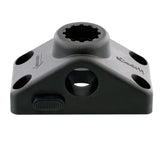 Scotty 241 Locking Combination Side or Deck Mount  Black 241LBK