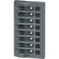 Blue Sea 4378 WeatherDeck Water Resistant Circuit Breaker Panel  8 Position  Grey 4378
