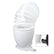 Jabsco Lite Flush Electric 12V Toilet wFootswitch 585000012
