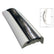 TACO SemiRigid Rub Rail Kit  White wFlex Chrome Insert  70 V119811WCM702