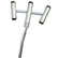 Wahoo Triple Rod Holder  30 Bent Butt 104