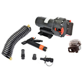 Johnson Pump 52 GPM Aqua Jet Washdown Pump Kit wHose  24V 6453424