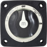 Blue Sea 6007200 Battery Switch Mini  4 Position  Black 6007200
