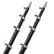 TACO 15 Telescopic Outrigger Poles HD 112  BlackSilver OT0542BKA15HD