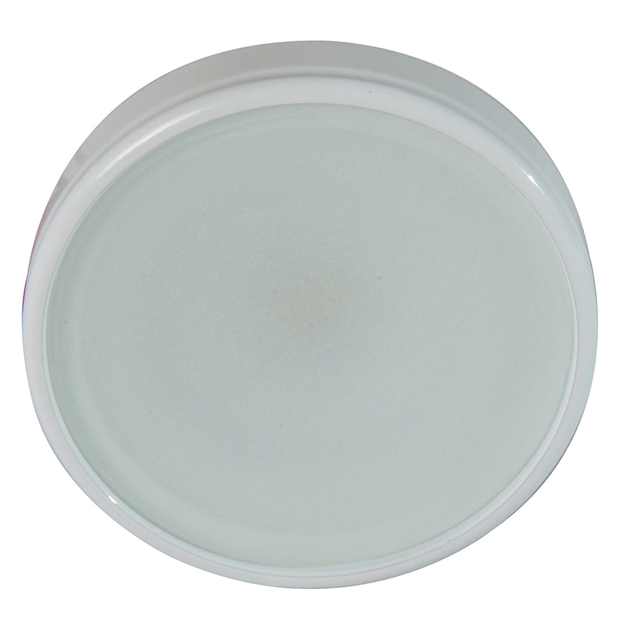 Lumitec Halo  Flush Mount Down Light  White Finish  4Color  WhiteBlueRedPurple NonDimming 112820