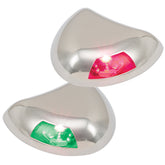Perko Stealth Series LED Side Lights  Horizontal Mount  RedGreen 0616DP2STS