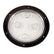 Beckson 8 Clear Center ScrewOut Deck Plate  Black DP80BC