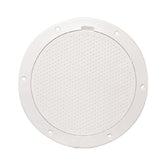 Beckson 6 NonSkid PryOut Deck Plate  White DP63W