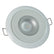 Lumitec Mirage  Flush Mount Down Light  Glass FinishWhite Bezel  White NonDimming 113123