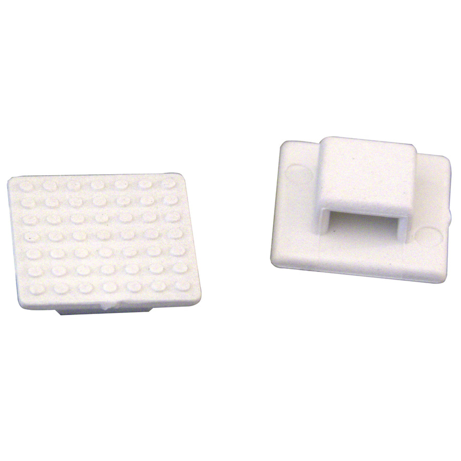 Weld Mount AT3 Small White Nylon Wire Tie Mount  Qty 50 AT350