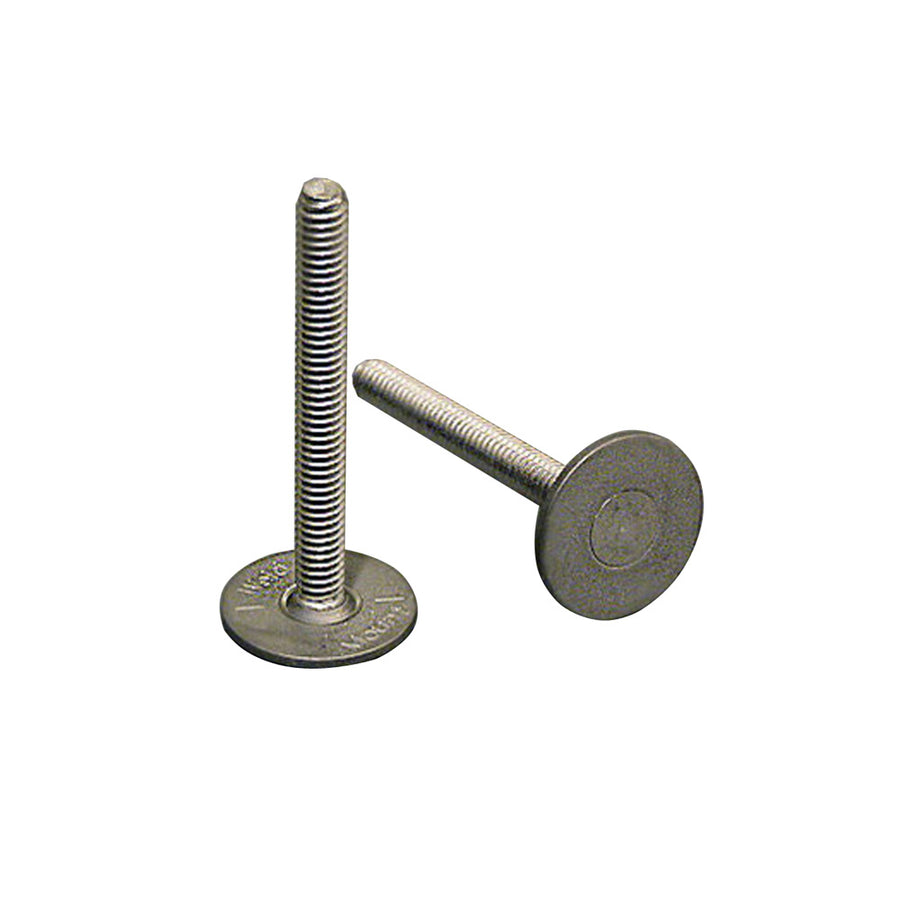 Weld Mount 1 Tall Stainless Panel Stud w062 Base  8 x 32 Thread  Qty 15 83216