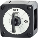 Blue Sea 6005200 Battery Switch Single Circuit ONOFF  Black 6005200