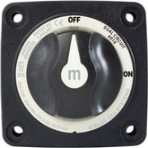 Blue Sea 6010200 Battery Switch Dual Circuit  Black 6010200