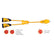 Marinco Y30230 EEL 230A125V Female to 130A125V Male Y Adapter  Yellow Y30230