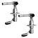 TACO Grand Slam 280 Outrigger Mounts wOffset Handle GS2801
