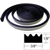 TACO Weather Seal  10L x H x 38W  Black V300113B101