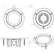 Lumitec Shadow  Flush Mount Down Light  White Finish  White NonDimming 114123