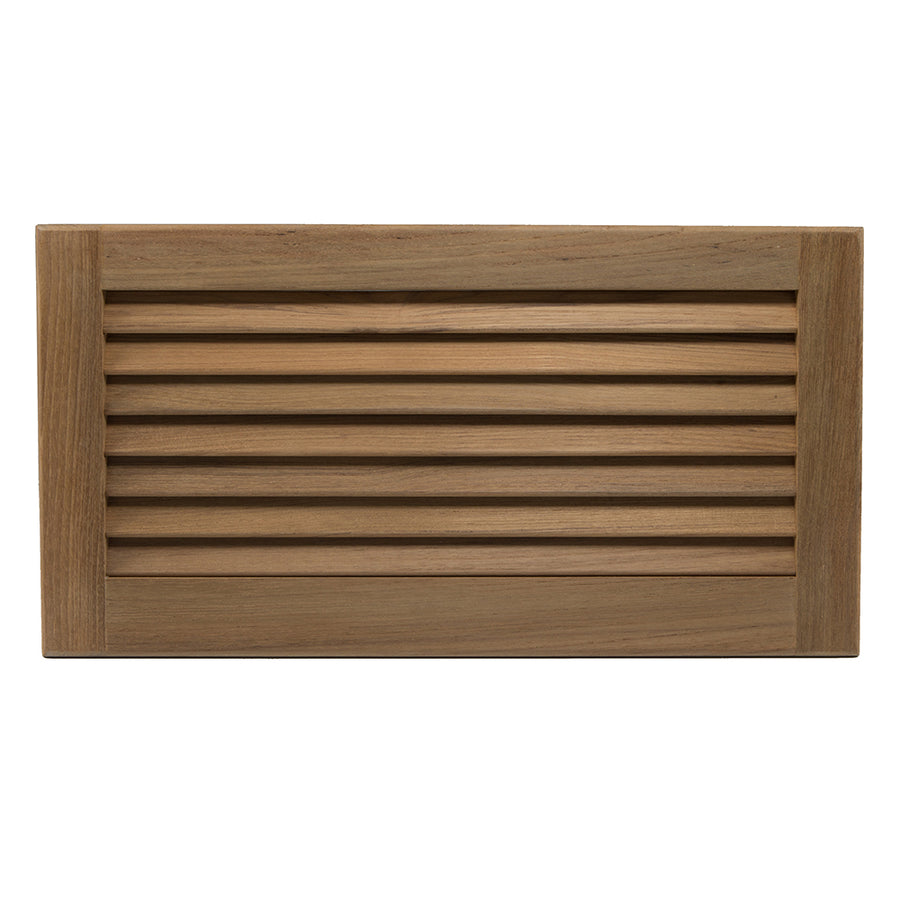Whitecap Teak Louvered Insert  938 x 18 x 34 60716