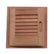 Whitecap Teak Louvered Door  Frame  Left Hand  12 x 12 60721