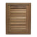 Whitecap Teak Louvered Door  Frame  Right Hand  15 x 20 60724
