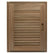 Whitecap Teak Louvered Door  Frame  Right Hand  15 x 20 60724