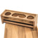 Whitecap Teak Drinkholder wRemovable Cockpit Table Top  Holds 4 Glasses 61394C