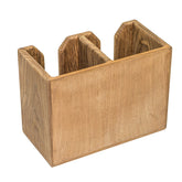 Whitecap Teak TwoBottle Rack 62620