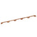 Whitecap Teak Handrail  5 Loops  53L 60108