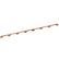 Whitecap Teak Handrail  7 Loops  73L 60112