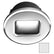 i2Systems Ember E1150Z SnapIn  Polished Chrome  Round  Cool White Light E1150Z11AAH